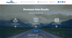 Desktop Screenshot of connexiagroup.com